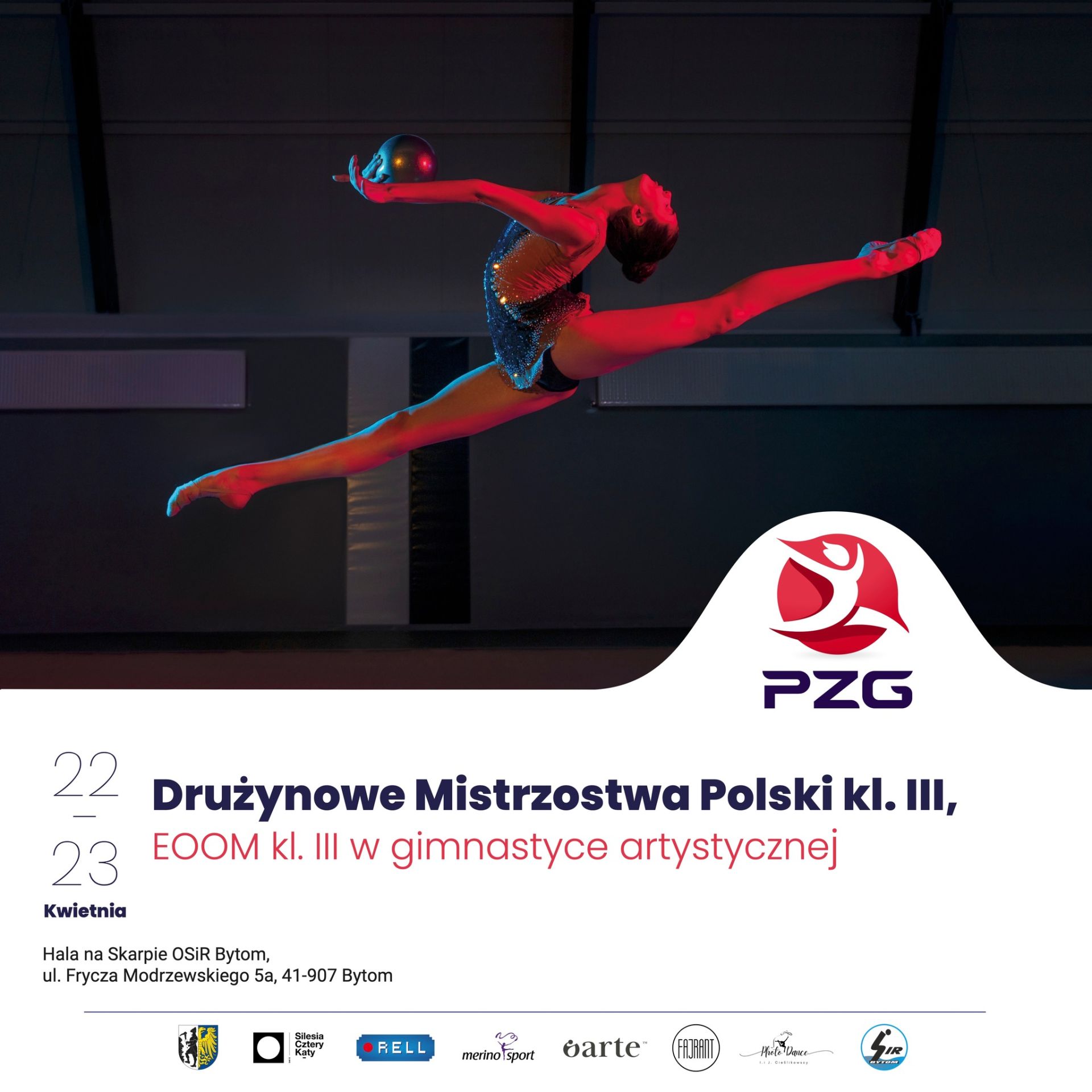 Bytom ponownie będzie gościł najlepsze młode gimnastyczki artystyczne z Polski